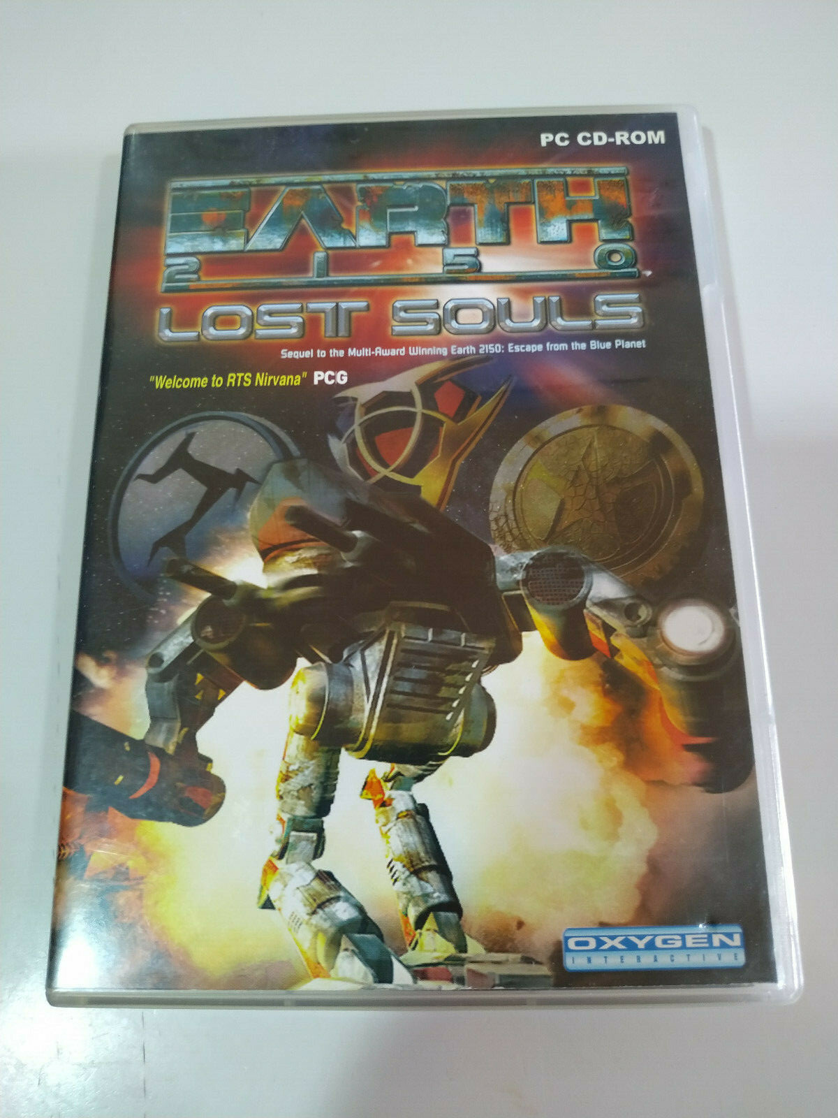 Earth 2150 Lost Souls - Game Para PC 2 X CD-Rom Ed España - 3T
