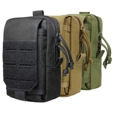 Tactical Holster Army Military Molle Waist Belt Bag Wallet Cell Phone Pouch Case