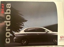 Seat Cordoba Car Sales Info Brochure Frameable 2003