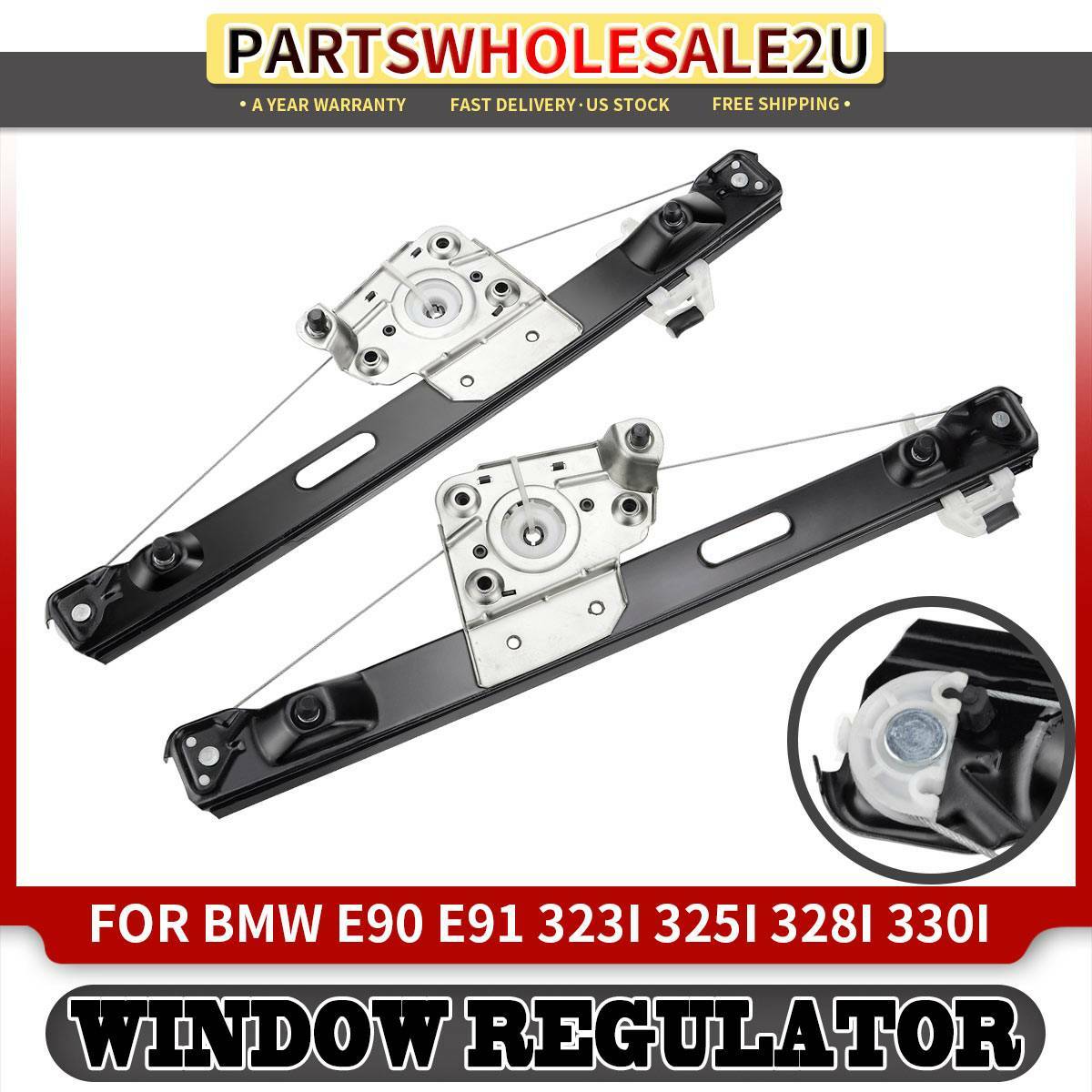 BMW E90 E91 Window Regulator Repair Clip - Rear Right Side For 323i 325i 328i 330i