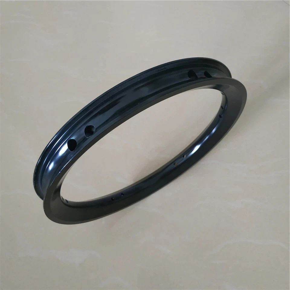 Llanta de aleación de aluminio de doble capa de 12 pulgadas para bicicletas BMX para niños 12 orificios Foto 4 de 4