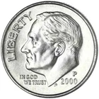 2000 P Roosevelt Dime Uncirculated US Mint