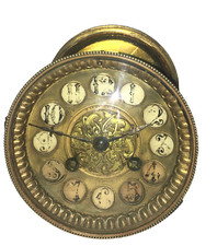 Mouvement Vincenti n°3206  pendule Paris 112/101 fonctionnel avec son balancier