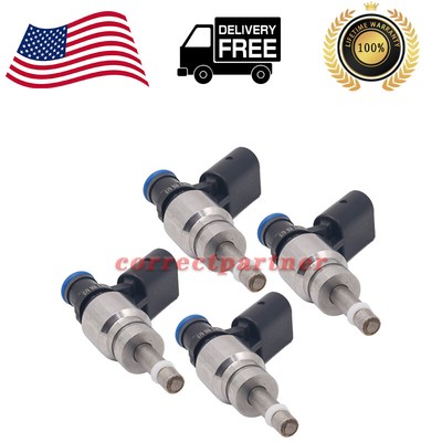 4PCS FUEL INJECTOR FOR 3.2L V6 / 5.2L V10 A4 A6 S6 S8 2005-2011 06E906036C