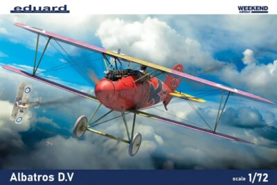 Eduard Plastic Kits 7406 - 1:72 Albatros D.V , Weekend Edition - Neu