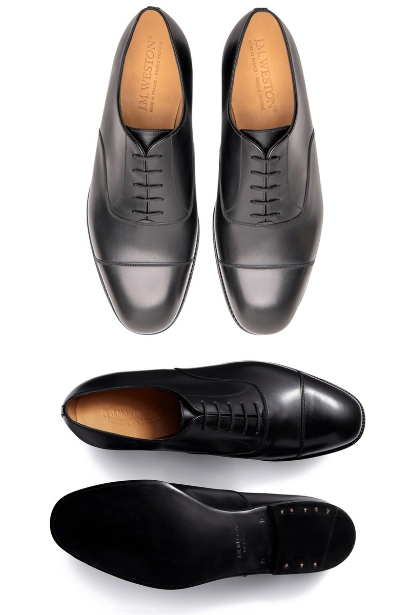 $1195 J.M. Weston shoes 300 Cap Toe Oxford Calf Leather Mens $1195 J.M. Weston shoes 300 Cap Toe Oxford Calf Leather Mens