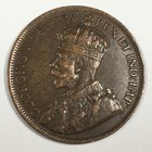 1918 Canada 1 Cent - George V - Fine (F) KM#21 - 5398-AH — photo 2