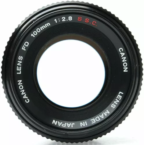 Canon 100mm f/2.8 Canon FD-Mount Manual Focus Lens (Bayonet, Breech or SSC)