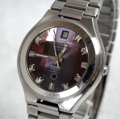 レア希少 70s TECHNOS Kaiser SIGNAL 純正ベルト 腕時計 レア希少 70s TECHNOS Kaiser SIGNAL 純正ベルト 腕時計 - メルカリ