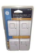 GE Personal Security Window/Door Alarm 4 pack NEW Mo.45174