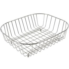 Delfinware Oval Sink Basket Durable Stainless Steel Kitchen Essentials 3950