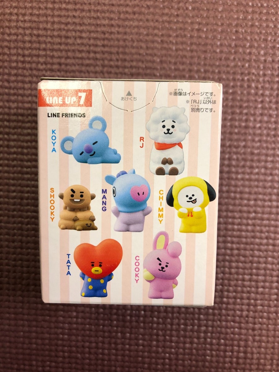 BTS BT21 Japan BANDAI Line Friends Mini Figure ( RJ ) | eBay
