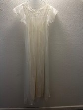 vintage 1980s peignoir set small