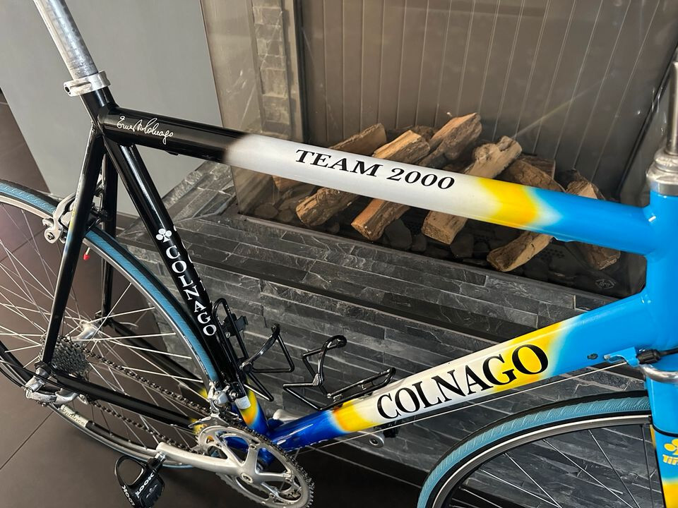COLNAGO Road bike - Campagnolo -Hoskar saddle - COLNAGO rennrad | eBay