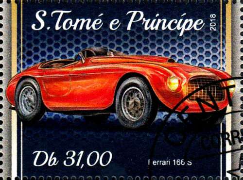 Sao Tome Auto Oldtimer Ferrari 166 S Italien Rennsport Motorsport Wagen / 257 - Bild 1 von 1