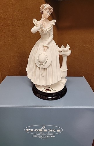 1973 Florence Sculture d'Arte Original Giuseppe Armani Lovely Laura #1404F NIB - Picture 9 of 13