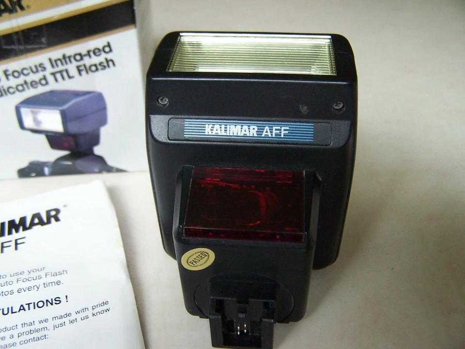 KALIMAR AFF Auto Focus Infra-red Dedicated TTL Thyristor Flash for Minolta AF - Image 3 of 4