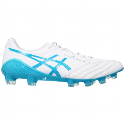 DS LIGHT X-FLY 5 WHITE/AQUARIUM サッカースパイク ASICS DS LIGHT X-FLY 5 White / Aquarium 1101A047.103 Soccer Cleats