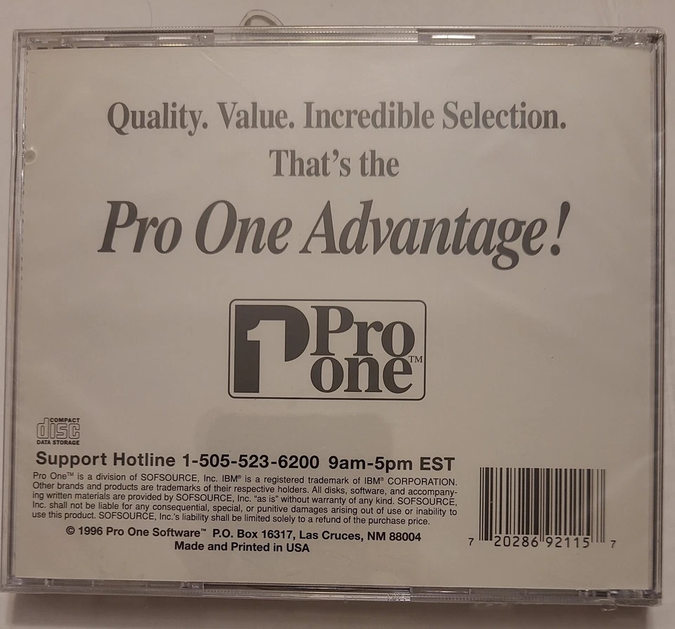 Multimedia French, PC, CD-ROM, Windows 95, (1996, Pro One) New & Sealed - Image 2 of 4