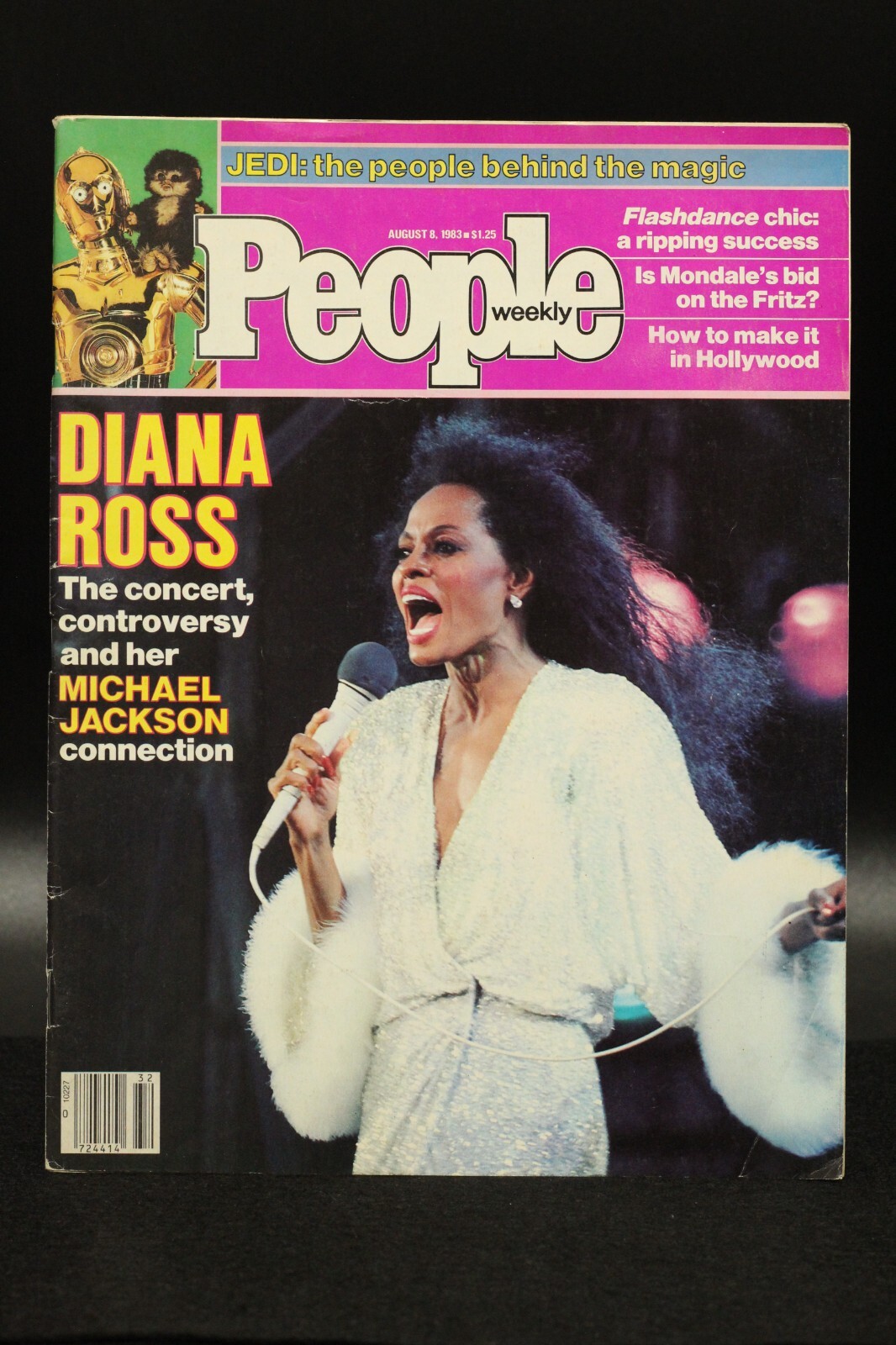 People Magazine Aug 8 1983 Diana Ross Star Wars Jedi Michael Jackson FN-