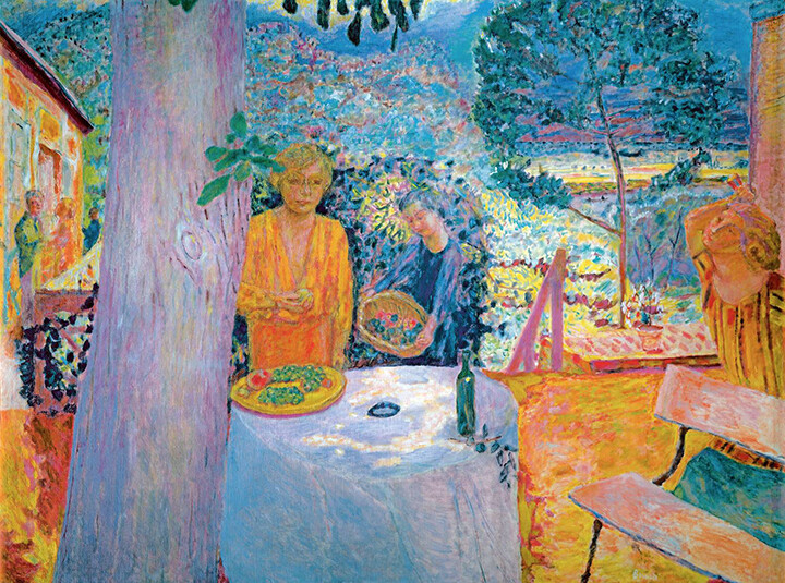 The Terrace at Vernonnet : 1939 : Pierre Bonnard : Archival