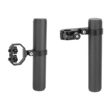CAMVATE Carbon Fiber Handgrip Side Handle with 1/4"-20 Mounts  15mm Rod Mount