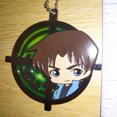 A44667 Detective Conan Metal charm Key chain strap Heiji Hattori