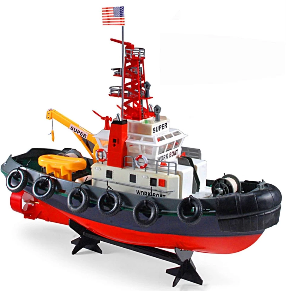 23" Remote Control 2.4Ghz Electric Seaport Tug Boat RC Working Boat R/C RTR - Image 2 of 4