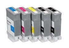 Tinten für Canon IPF670 iPF680 iPF770 iPF785 / PFI-107 MBK BK C M Y Cartridge