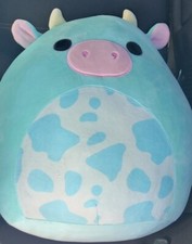 Tuluck the Blue Cow Squishmallow Easter 2023 Ultra Rare Tag BRAND NEW In hand