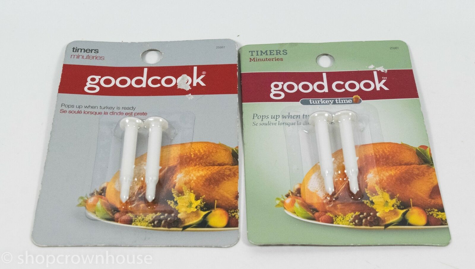 Good Cook Pop Up Timer,Good Cook Turkey Lacers, Turkey Roasting Tip Sheet.  Holiday Christmas Oven Baking Bundle