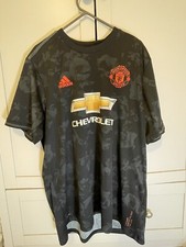 Manchester United Football 2019-20 Shirt Mens Adidas Third Kit Size XL.
