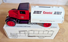 ERTL 1931 Hawkeye Tanker Bank Coastal Truck Diecast Metal 1/34 Scale with Key