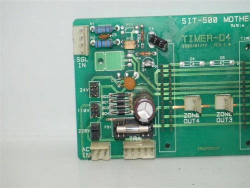 SIT-500 TIMER-D4 Circuit Mother Board Expedited Shipping - Picture 8 of 10