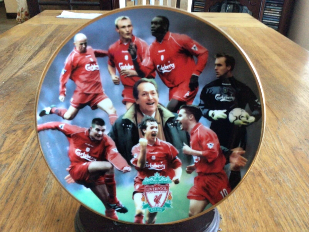 Badge émail Liverpool - Danbury Mint Kit Collection 1991-92 - Plaque