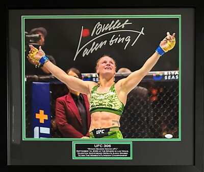 ufc ヴァレンティナシェフチェンコ　サインカード Valentina Shevchenko framed autographed signed 16x20 UFC JSA