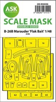 B-26B Marauder Flak Bait Double-Sided Express Fit Mask For Icm / 1:48