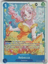 Rebecca OP15-053 Adventure on Kami's Island Super Rare Foil