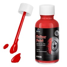 Red Caliper Paint Brake Caliper Touch Up Paint Red Gloss High Temperature Hea... Red Caliper Paint Brake Caliper Touch Up Paint Red Gloss High Temperature Hea...