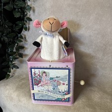 Mary Had A Little Lamb Musical Crank Jack In The Box Toy Classic Eden Llc