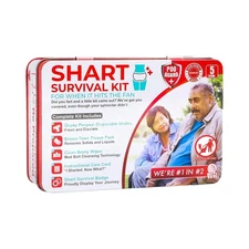 Funny Shart Survival Kit Poop Prank Gift Set with Wipes & Underwear XmasGift