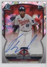 2023 Bowman Chrome Prospect Atomic Refractor /100 Omari Daniel #CPA-OD Auto 09wc