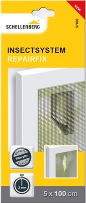 Schellenberg 57000 Fliegengitter Reparatur-Klebeband 5 cm x 100 cm