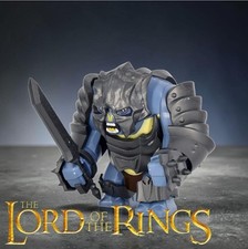 KAMPF TROLL mit Rüstung- Lord of the Rings Authentic Bigfig (LOR027)