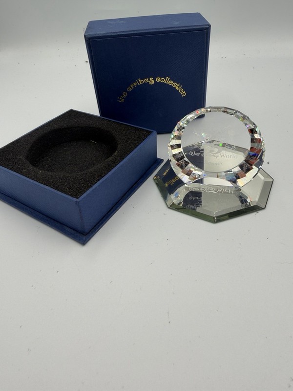 Swarovski Crystal Disney 25th Anniversary Paperweight 1997