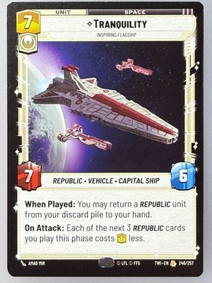 Star Wars Unlimited - x3 Tranquility 246