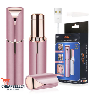 USB-Gesichtsrasierer Damen Schmerzfrei LED Licht