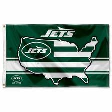 3x5 Foot New York Jets Nation USA American Country Flag