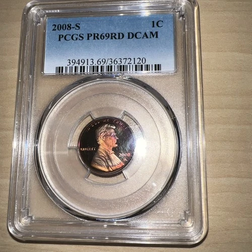 2008-S Lincoln Memorial Cent Proof — photo from another recent sale