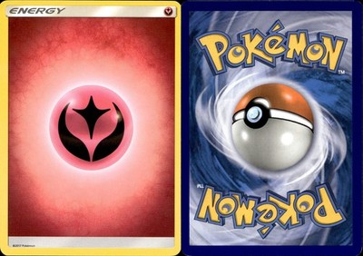 Pokémon TCG Fairy Energy Sun & Moon Regular Card LP-NM 2017